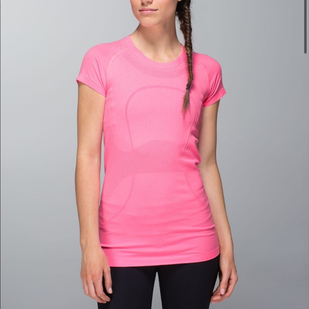 Pink Lululemon Tshirt